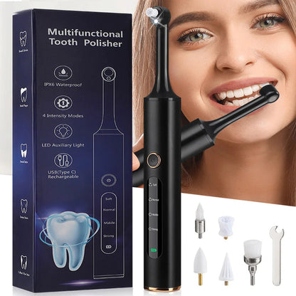 Dentara | 5-in-1-Zähnepolierer – Kabellos mit Tartarentferner und Aufhellungsfunktion 1