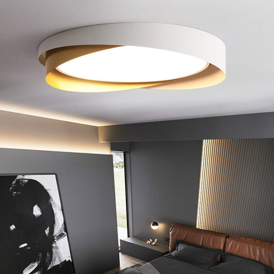 LumaLux | LED-Deckenleuchte – Moderne Runde Lampe aus Metall & Acryl