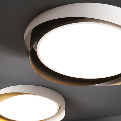 LumaLux | LED-Deckenleuchte – Moderne Runde Lampe aus Metall & Acryl
