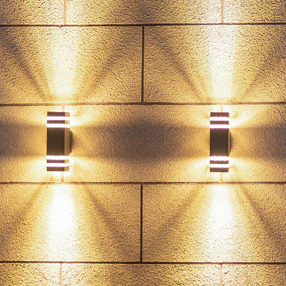 DropGuard | Wetterfeste LED Wandleuchte für Außenbereich – Moderne Beleuchtungslösung Outdoor lighting