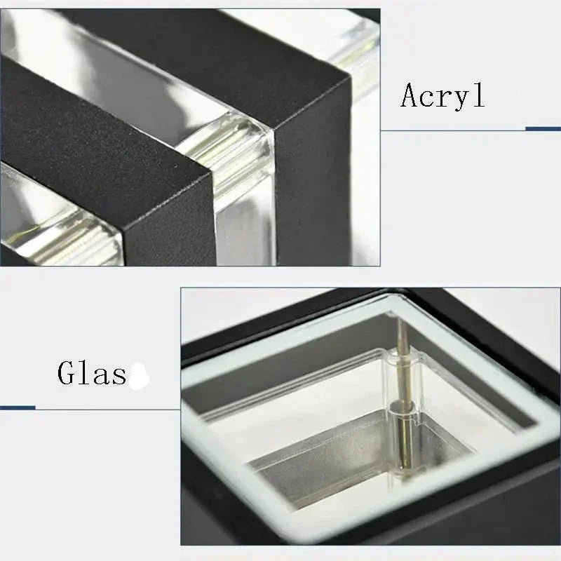 DropGuard | Wetterfeste LED Wandleuchte für Außenbereich – Moderne Beleuchtungslösung Outdoor lighting