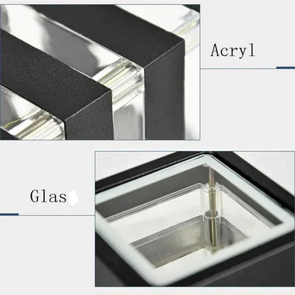 DropGuard | Wetterfeste LED Wandleuchte für Außenbereich – Moderne Beleuchtungslösung Outdoor lighting