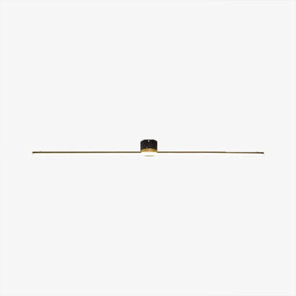 LumaLinea - Moderne Lineare LED-Deckenleuchte in Schwarz und Weiß für Schlaf- und Wohnzimmer