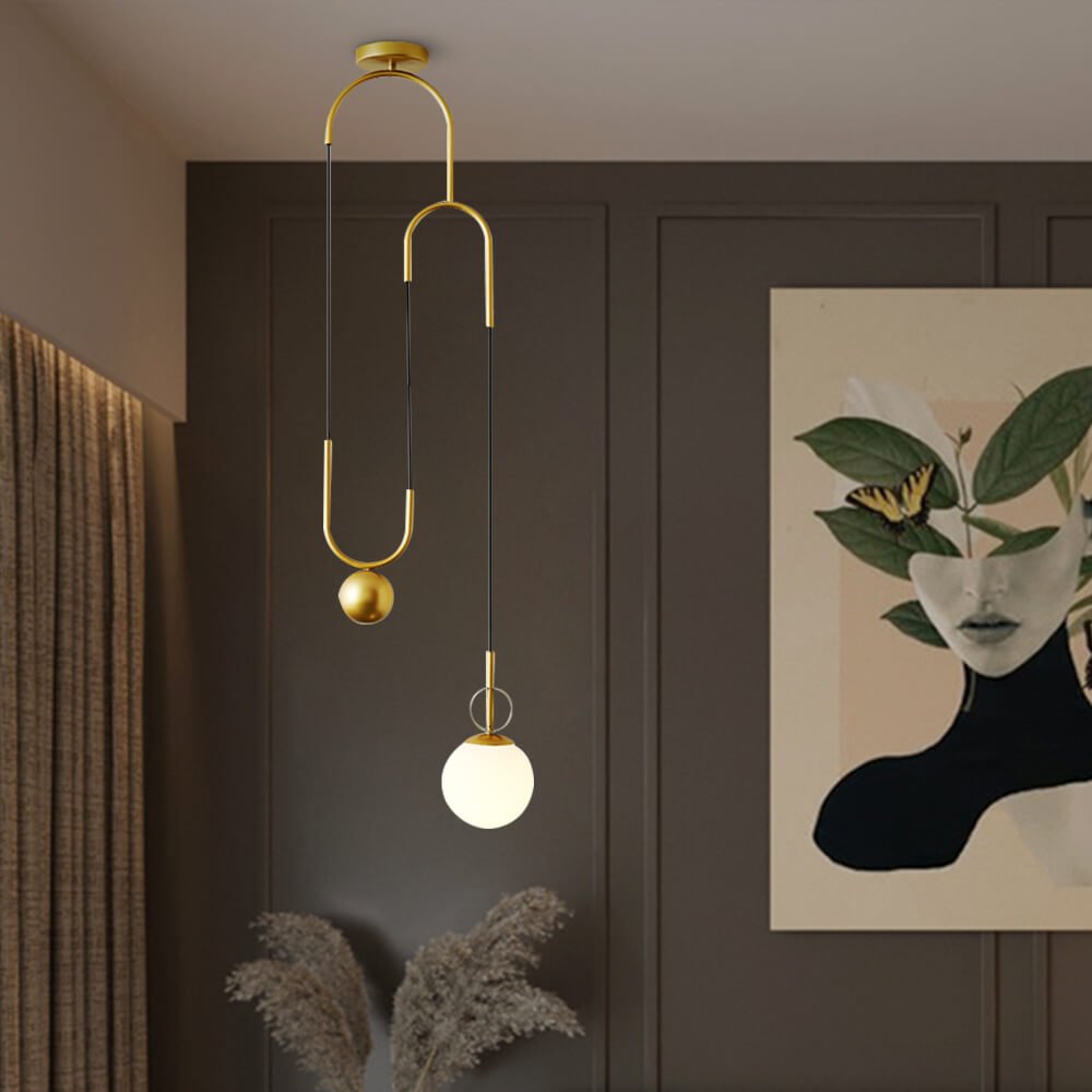 Elara | Messing-Pendelleuchte Ceiling lights