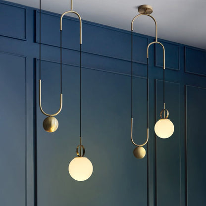 Elara | Messing-Pendelleuchte Ceiling lights