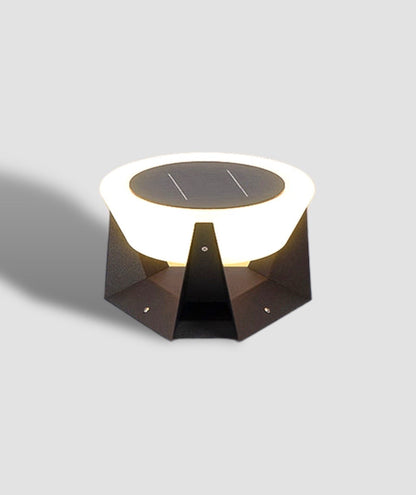 Solarlampe Embera LXL RONDE – Edelstahl, IP65 Wetterfest, Warm- und Kaltlicht-2