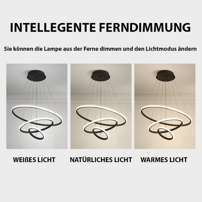 ArishaLicht Pro - Elegante und Moderne LED-Deckenleuchte für Wohnzimmer