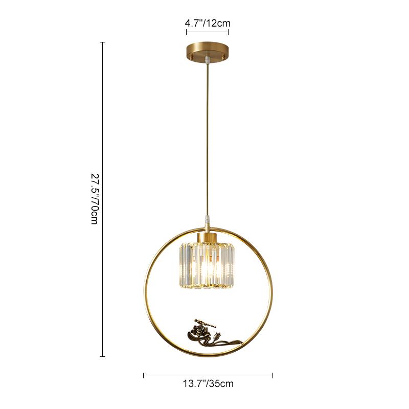 FranzGlo | Libelle Kreis Pendelleuchte Ceiling lights