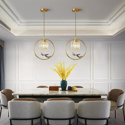 FranzGlo | Libelle Kreis Pendelleuchte Ceiling lights