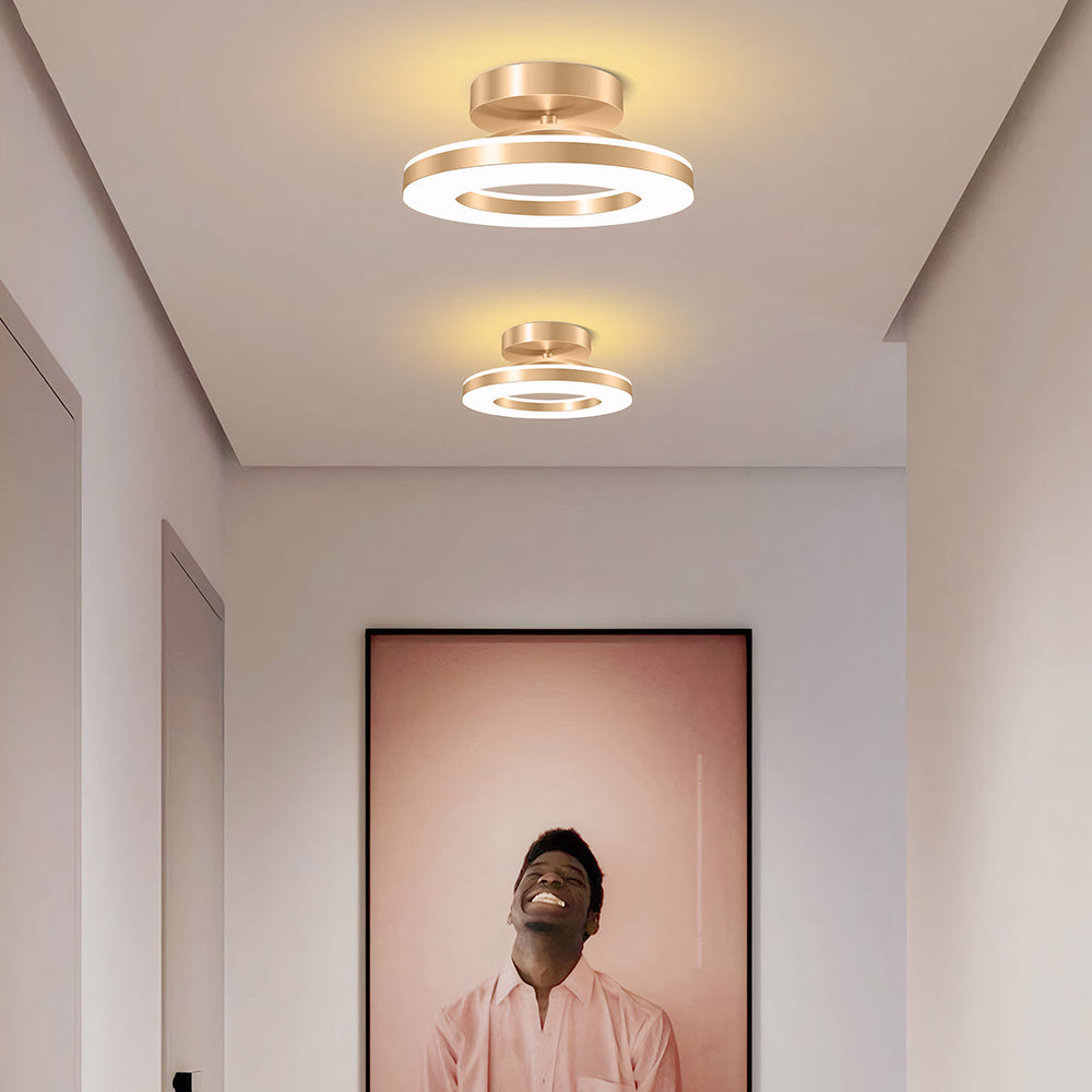 Glamorix | LED-Deckenleuchte – Elegantes Design für Wohnzimmer und Flur 5