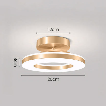 Glamorix | LED-Deckenleuchte – Elegantes Design für Wohnzimmer und Flur 6