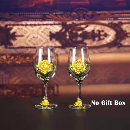 Glasera | Weingläser – Vintage Kristall-Design Set für Champagner und Wein 18