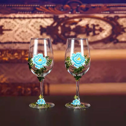 Glasera | Weingläser – Vintage Kristall-Design Set für Champagner und Wein 3