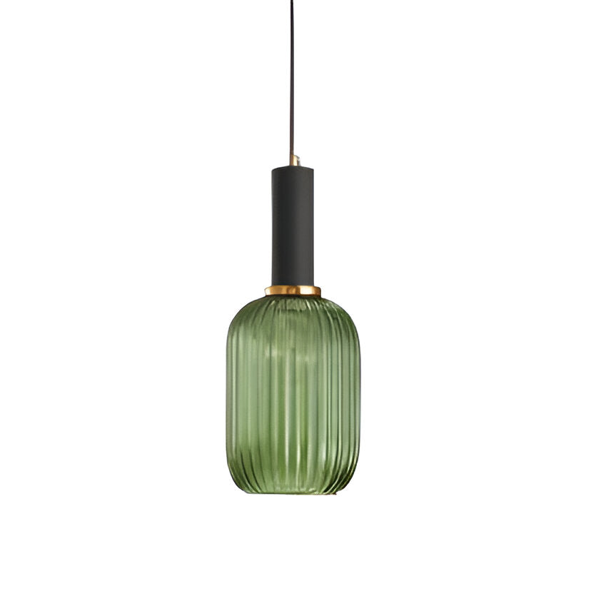 Glimmera | Pendelleuchte – Buntes Glas mit Retro-Charme für Esszimmer und Wohnzimmer 19