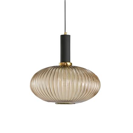 Glimmera | Pendelleuchte – Buntes Glas mit Retro-Charme für Esszimmer und Wohnzimmer 24