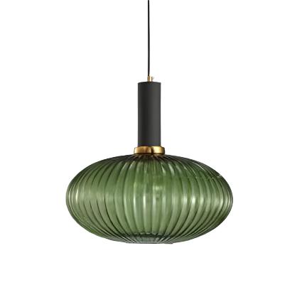 Glimmera | Pendelleuchte – Buntes Glas mit Retro-Charme für Esszimmer und Wohnzimmer 29