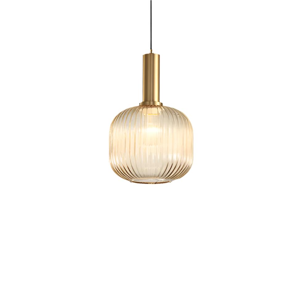 Glimmera | Pendelleuchte – Buntes Glas mit Retro-Charme für Esszimmer und Wohnzimmer 9