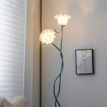Floréa | Elegante Blüten-Stehleuchte – Ein stilvoller Akzent für Ihr Zuhause
