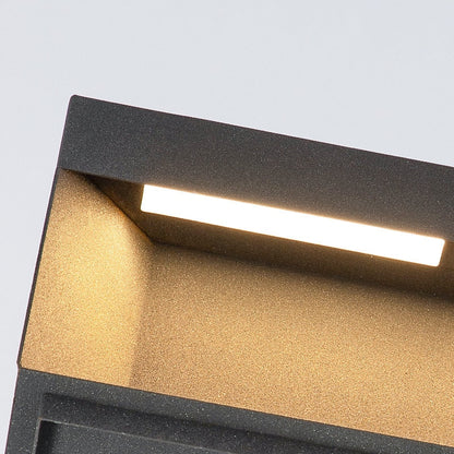 Moderne Solar Außenlampe mit IP65 Schutz – Edelstahl, Wetterfest für Garten und Terrasse-6