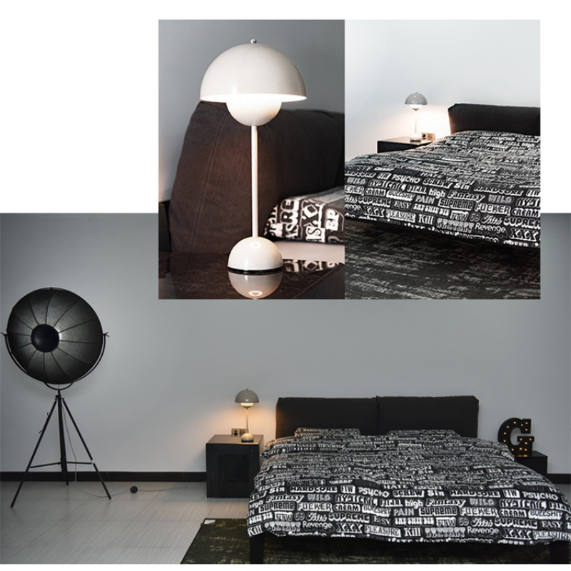 LuxGlow | LED-Tischlampe aus Metall – Moderne Warmweiße Beleuchtung für Kinderzimmer, Esszimmer & Wohnzimmer, Energiesparend und Stilvoll