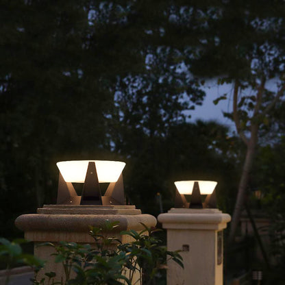 ClairSoleil | Elegante Solar-Außenlampe für stilvolle Gartenbeleuchtung