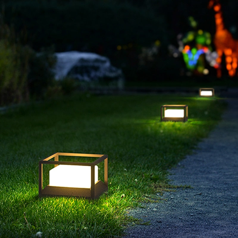 Solar Wandleuchte Schwarz mit IP65 Schutz – Edelstahl und Aluminium, 20 cm Durchmesser-4