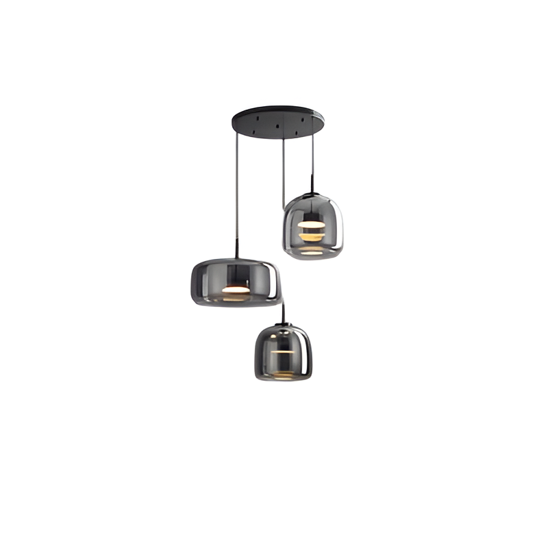 Hailora | Pendelleuchte – Handgefertigtes Rauchglas für Esszimmer und modernes Ambiente 10