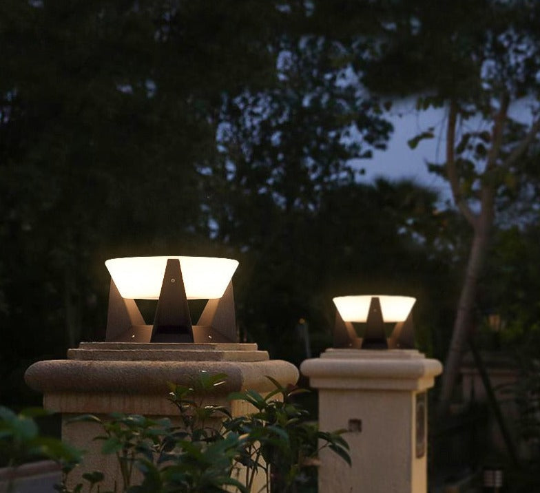 Solarlampe Embera LXL RONDE – Edelstahl, IP65 Wetterfest, Warm- und Kaltlicht-5