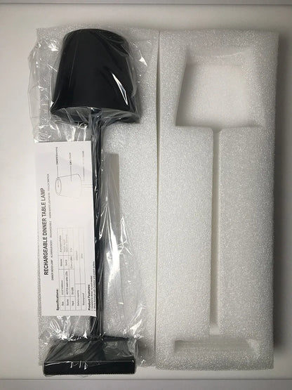 LumiFlex | Kabellose Tischlampe – Wiederaufladbare LED-Lampe mit Modernem Minimalistischem Design, Warmes Licht für Wohnzimmer, Schlafzimmer & Büro