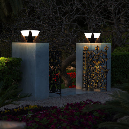 ClairSoleil | Elegante Solar-Außenlampe für stilvolle Gartenbeleuchtung