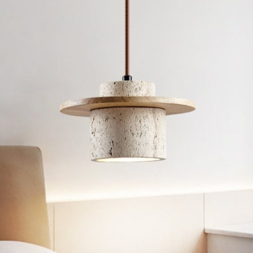 StoneCascade | Hängelampe - Eleganz in natürlichem Design