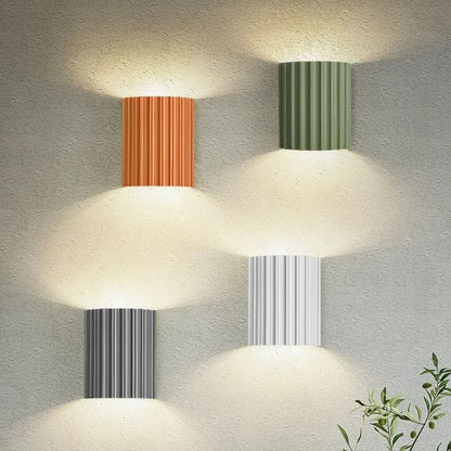 CandyGlow | Wandleuchte – Moderne Macaron LED-Wandleuchte mit Buntfarbenem Design