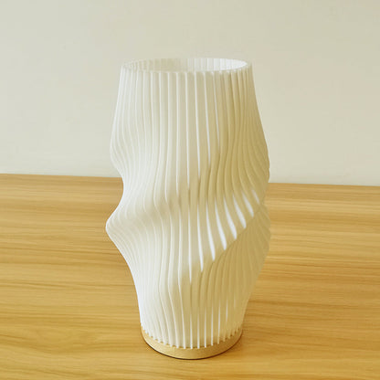 Étoile Lumière – Elegante 3D-Tischlampe in französischem Creme
