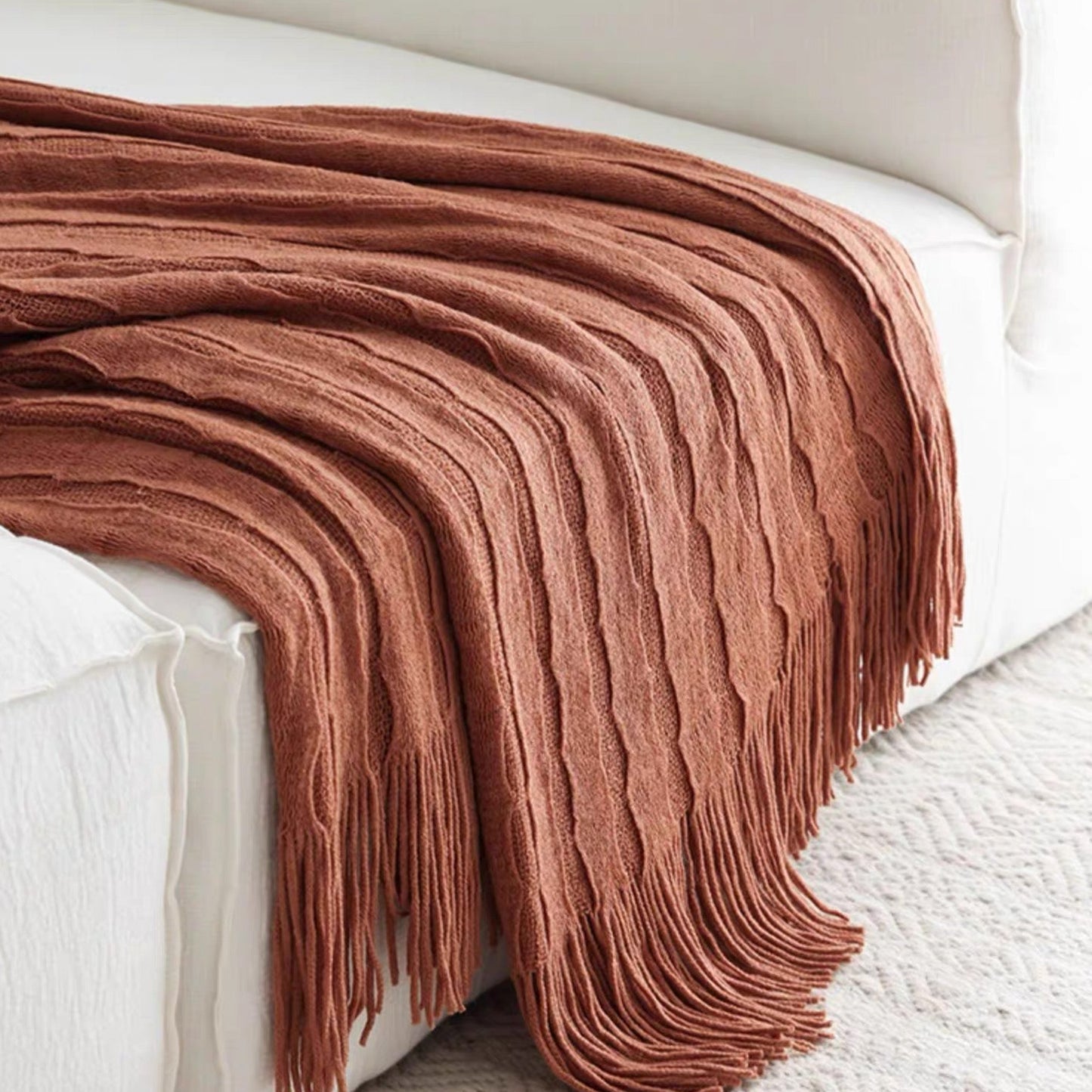 Kablora | Kabelstrickdecke – Weich und Stilvoll für Gemütliche Abende 0