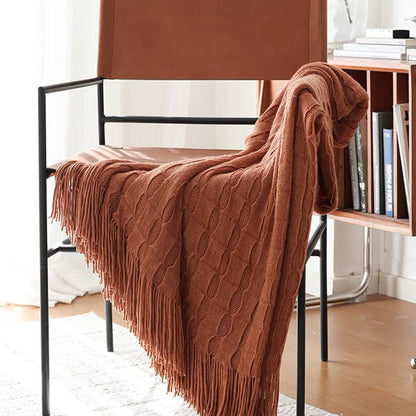 Kablora | Kabelstrickdecke – Weich und Stilvoll für Gemütliche Abende 1