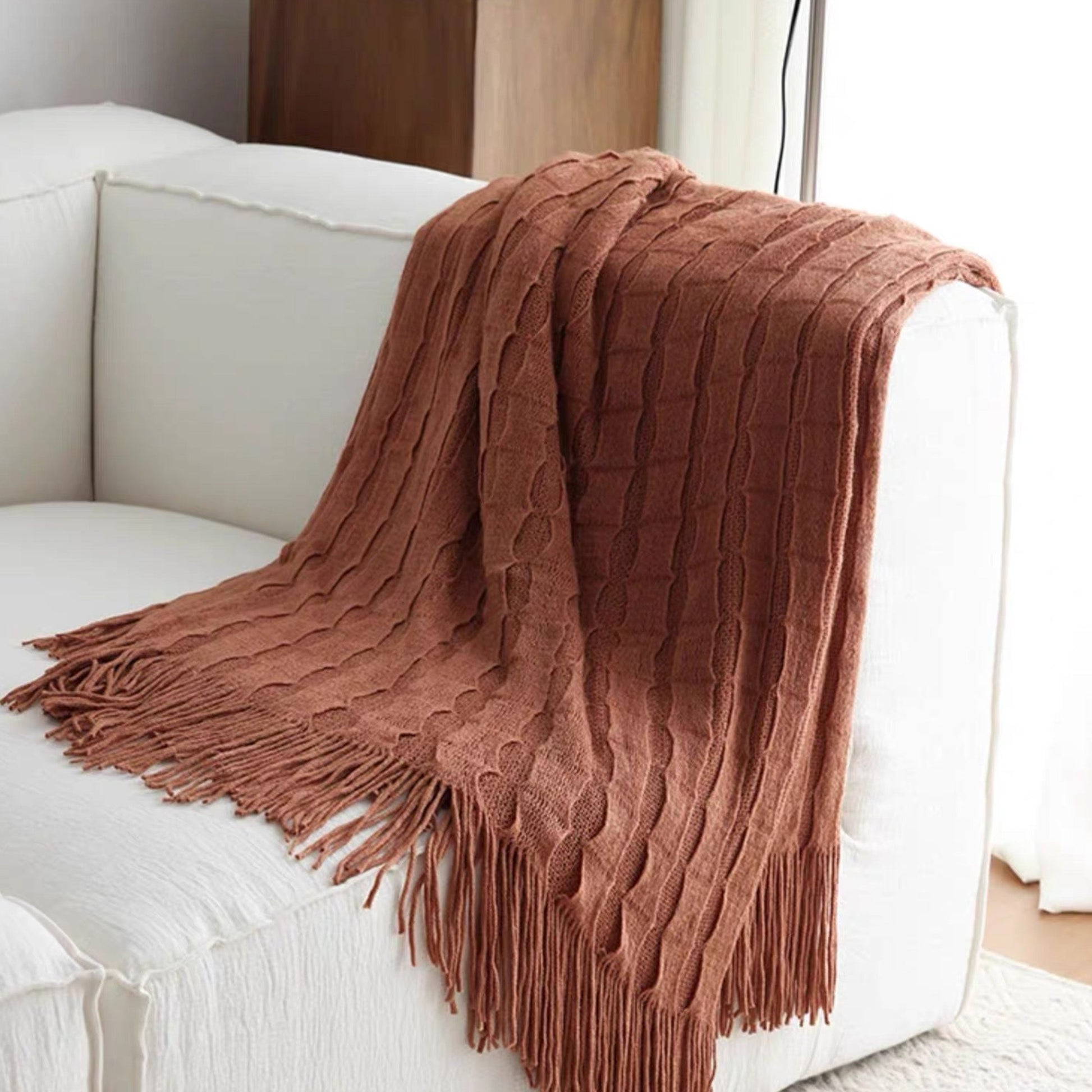 Kablora | Kabelstrickdecke – Weich und Stilvoll für Gemütliche Abende 3