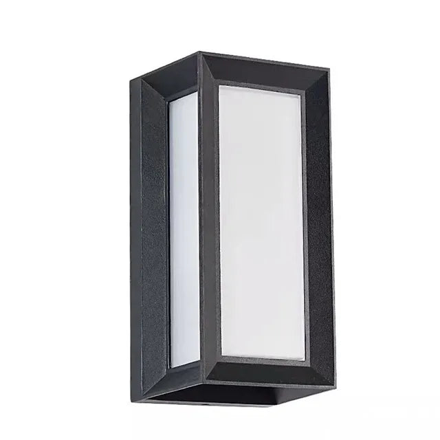 HimmelSchimmer Suny | Moderne LED-Außenwandleuchte aus Aluminium & Acryl – wetterfest, energieeffizient & optional mit Bewegungssensor für Garten und Terrasse