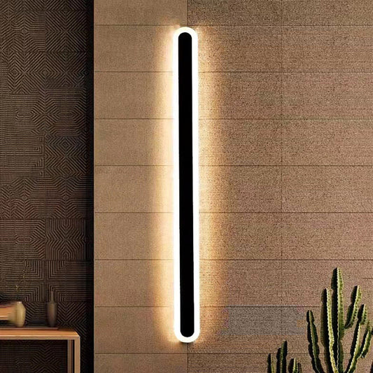 SlimRay | Dimmbarer LED-Wandstrahler IP65 aus Aluminium – Minimalistische Außen- & Innenwandleuchte in Schwarz für Terrasse, Flur & Wohnzimmer1