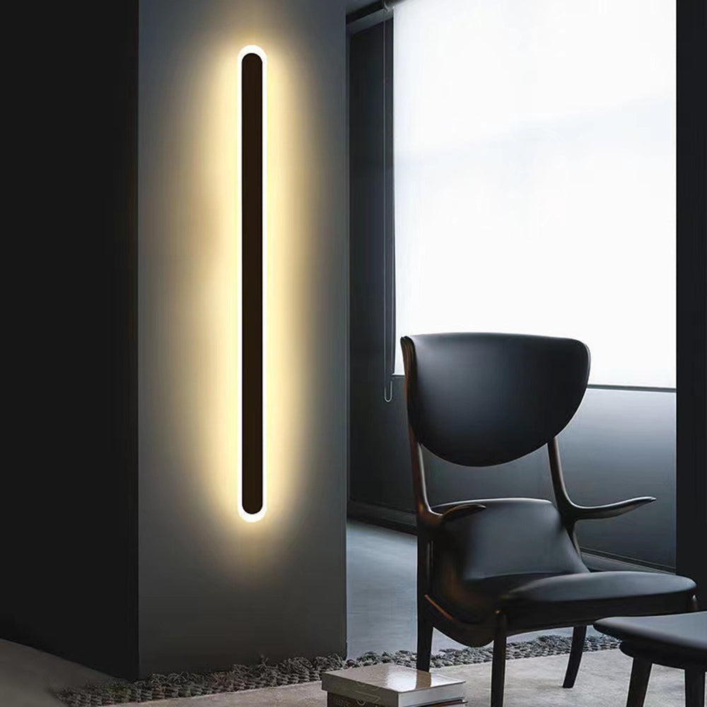 SlimRay | Dimmbarer LED-Wandstrahler IP65 aus Aluminium – Minimalistische Außen- & Innenwandleuchte in Schwarz für Terrasse, Flur & Wohnzimmer4