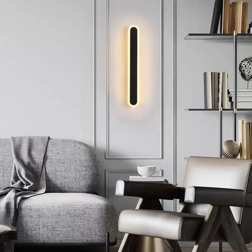 SlimRay | Dimmbarer LED-Wandstrahler IP65 aus Aluminium – Minimalistische Außen- & Innenwandleuchte in Schwarz für Terrasse, Flur & Wohnzimmer5