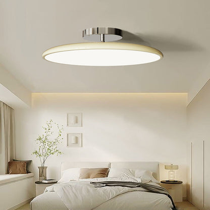 LichtKrone Vintage LED Deckenleuchte Glas Rot/Weiß/Grün Schlafzimmer