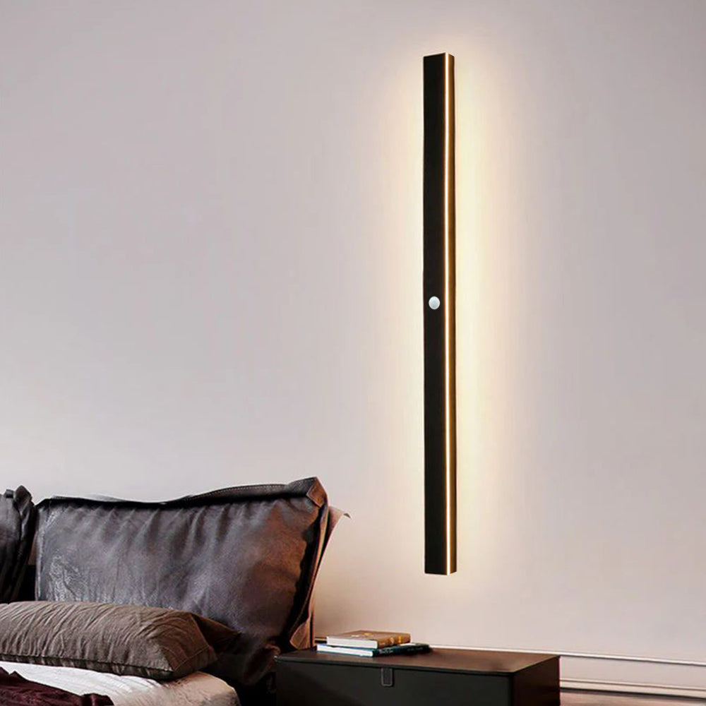 Stilvolle LED-Außenwandleuchte IP65 | Minimalistische, wetterfeste Wandlampe aus Metall & Acryl für Garten, Terrasse und Korridor – dimmbar, energieeffizient & optional mit Bewegungssensor