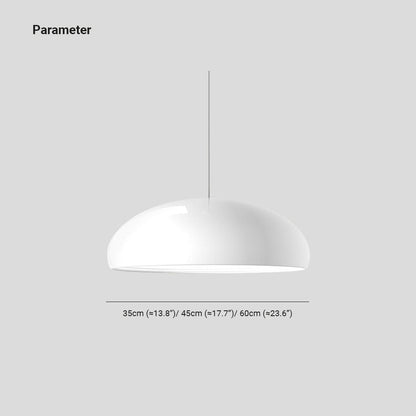 LichtFlair | Moderne LED Pendelleuchte Schwarz/Weinrot/Orange/Weiß - Metall Wohn/Schlafzimmer