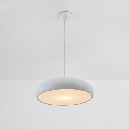 LichtFlair | Moderne LED Pendelleuchte Schwarz/Weinrot/Orange/Weiß - Metall Wohn/Schlafzimmer