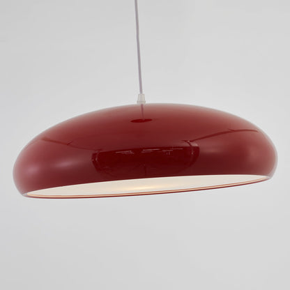 LichtFlair | Moderne LED Pendelleuchte Schwarz/Weinrot/Orange/Weiß - Metall Wohn/Schlafzimmer
