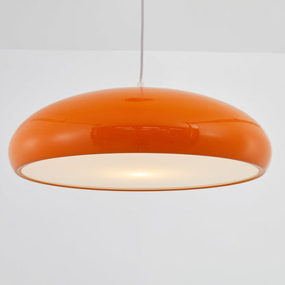 LichtFlair | Moderne LED Pendelleuchte Schwarz/Weinrot/Orange/Weiß - Metall Wohn/Schlafzimmer