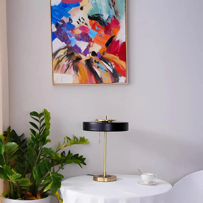 Elegante Tischleuchte Turmlicht – Stilvolles Design für Ihr Zuhause - Schwarz