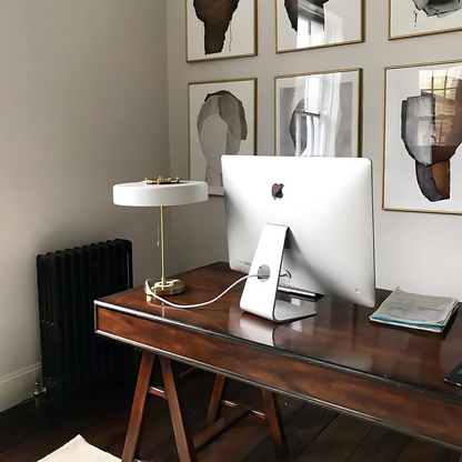 Elegante Tischleuchte Turmlicht – Stilvolles Design für Ihr Zuhause - Weiss