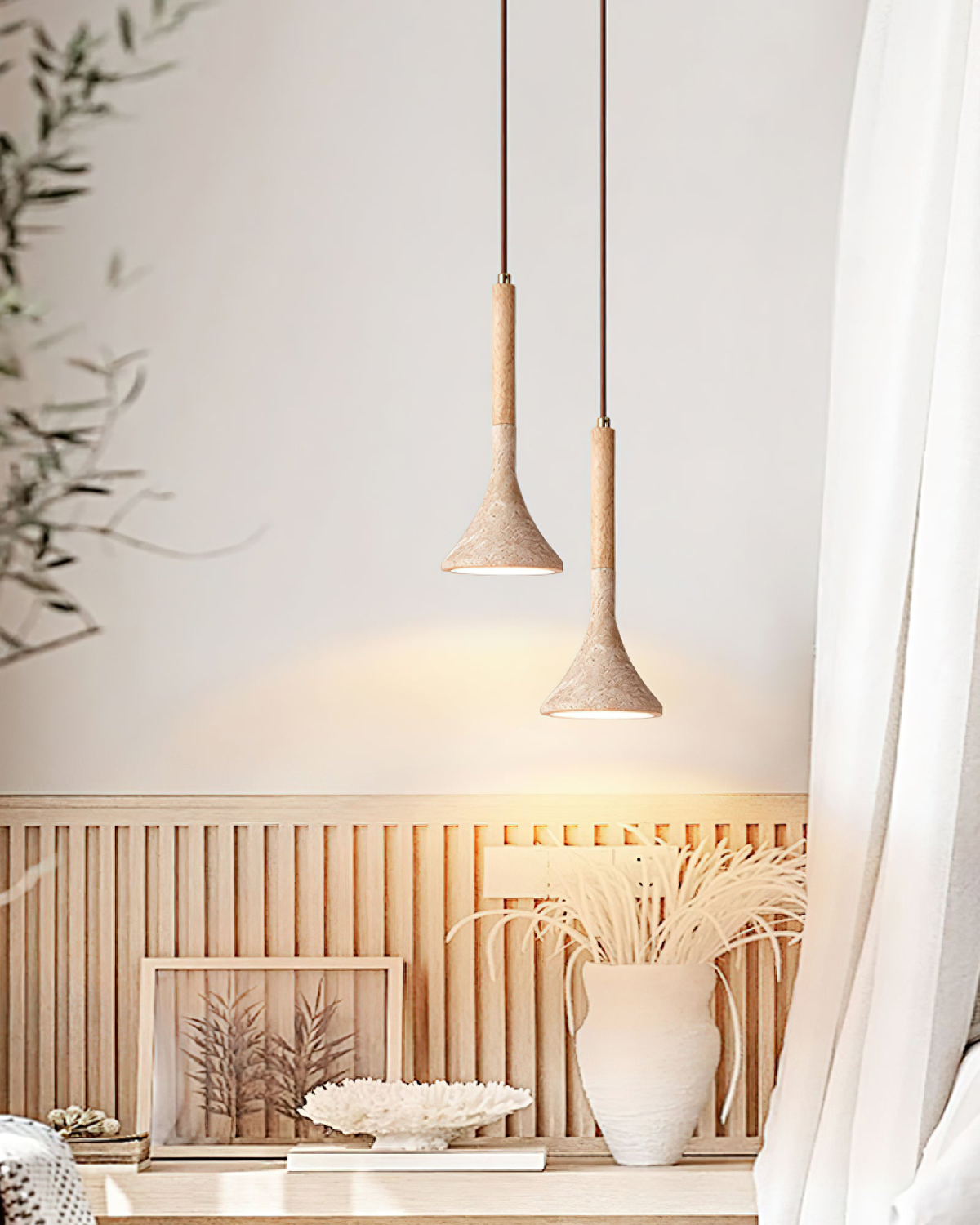 TravertLicht Pendelleuchte | Natürliche Eleganz in modernem Design