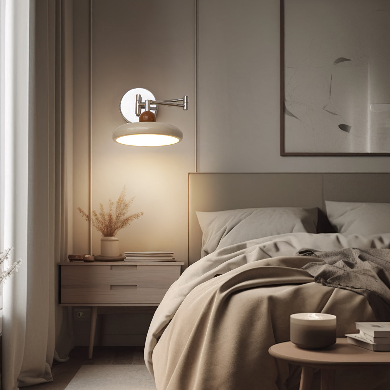 Lola | Schwenkarm Wandlampe - Eleganz für Ihr Zuhause